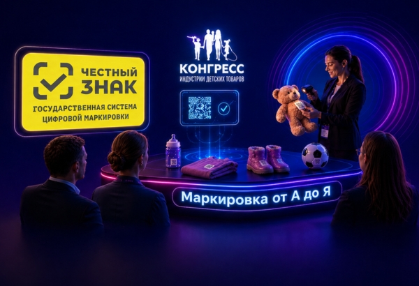 Маркировка детских товаров от А до Я: «Честный знак» на Конгрессе ИДТ