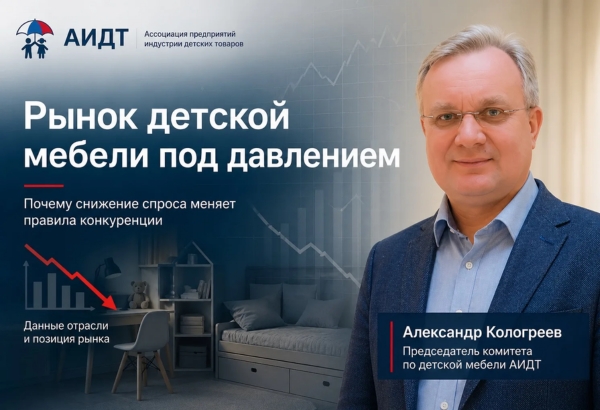−14% покупок и рост серого сегмента. Почему рынок детской мебели требует новых правил